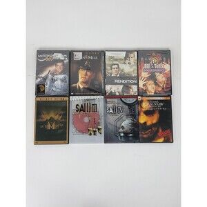Saw 3 DVD Lot 8 Movie Bundle 007 Moonrider The Green Mile Rendition Saw IV